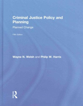 Criminal Justice Policy and Planning Sale