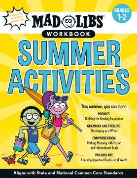 Mad Libs, Summer Activities For Sale