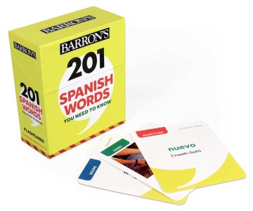 201 Spanish Words You Need To Know Flashcards For Sale