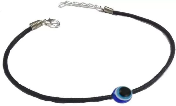 Gurjari Jewellers new Evile Eye Anklet with Black Cottan Thread Cotton Dori Anklet Sale