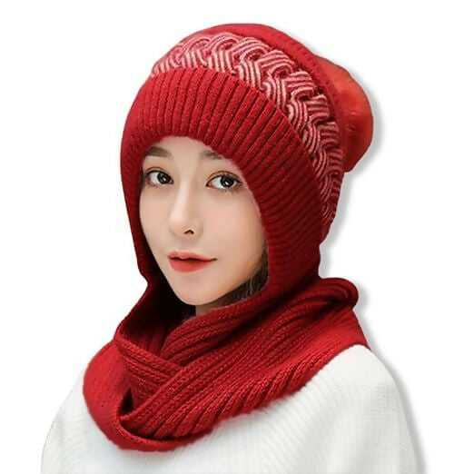 Tomorrow Fashion Mufler Autumn Winter Ear Protection Hat for Women Cheap