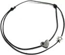 Gurjari Jewellers OXIDISED HEART BEADS Anklet with Cootan Thread for Women & Girl s   NAZARIA Cotton Dori Anklet For Sale