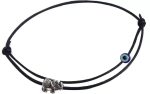 Gurjari Jewellers EvilEye and Eliphant Beads two layer thread anklet Cotton Dori Anklet Hot on Sale