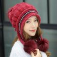 Tomorrow Fashion Women’s Winter Woolen Beanie Cap & Neck Scarf Set Fashion