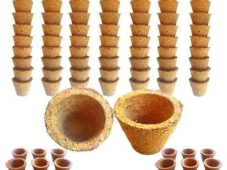 Gaumayam Empty Cow Dung Cups Panchgavya Dhuni Cups (90 Cups) For Discount