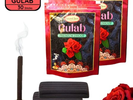 Gaumayam Kashmiri Gulab Dhoop , Rose Dhoop ( 30 sticks) Hot on Sale