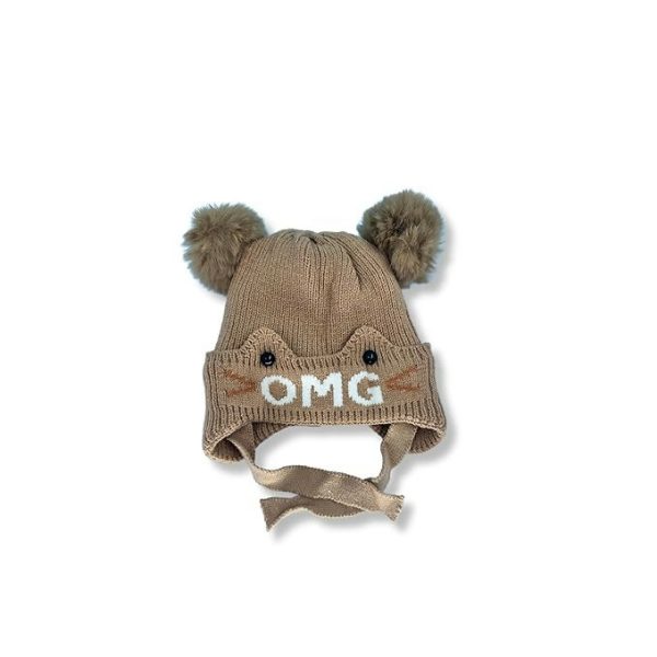 Tomorrow Kids  Winter Beanie Hat with Faux Fur Pom Pom (2-9 Years) Discount