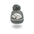 Tomorrow Fashion Kids  Winter Beanie Hat with Pom Pom (2- 9 Years) Supply