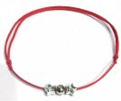 Gurjari Jewellers oxidised Star beads with RED Cottan Thread Adjustable Anklet Cotton Dori Anklet Cheap