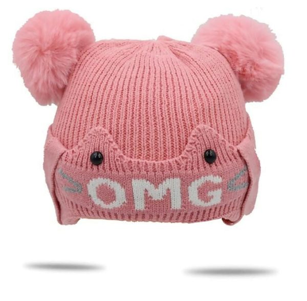 Tomorrow Kids  Winter Beanie Hat with Faux Fur Pom Pom (2-9 Years) Discount