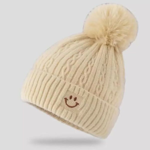 Tomorrow Fashion Winter Pom Pom Beanie (Size M) Online Hot Sale